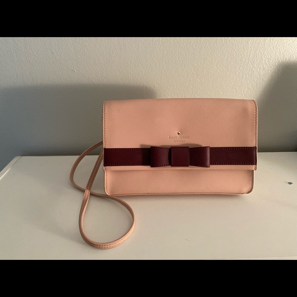 Kate Spade New York Kirk Park Veronique Saffiano Leather Crossbody
